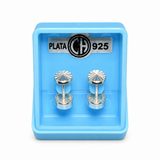 Abridor Facetado de Plata 925 - Cajita Azul
