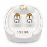 Abridores Perlitas Oro con Tic Laminado - Cajita Blanca