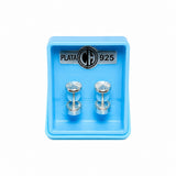 Abridor Facetado de Plata 925 - Cajita Azul